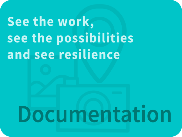 State Route 37 Documentation Button - See the work, see the possibilities and see resilience